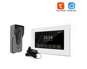 7-calowy ekran dotykowy TUYA Video WIFI System domofonu domowego