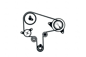 SKF ZESTAW ROZRZĄDU MAZDA 5 6 2,0D 05- 150Z