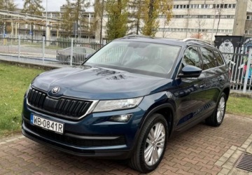 Skoda Kodiaq I SUV 2.0 TDI 190KM 2017 Skoda Kodiaq Skoda Kodiaq 2.0 TDI 4x4 Style DSG 2.0 Diesel 190KM