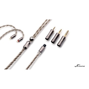 Kinera Dromi - modułowy kabel słuchawkowy MMCX z posrebrzanej miedzi