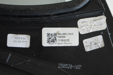 PORSCHE MACAN (95B) 2020 PRAVÁ STRANA SKLO (OKNO) KAROSERIE DVEŘE PŘEDNÍCH