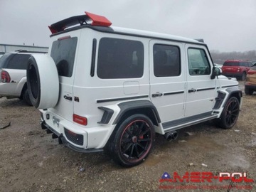 Mercedes 2022 Mercedes-Benz Klasa G _63_AMG_BRABUS_4x4_4.0 L_577 km_2022r 4.0 Benzyna, zdjęcie 3