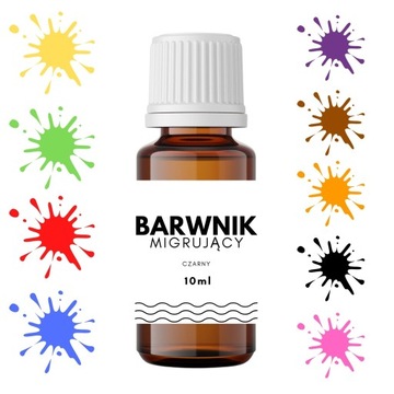 Barwnik do bazy mydlanej mydła migrujący mix kolor