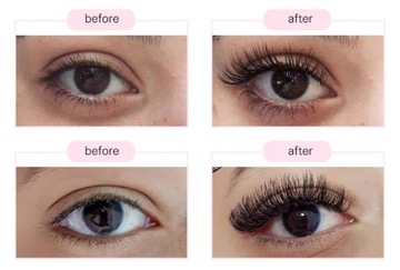 Ресницы Nagaraku Mink C 0,07, длина 9 мм, 16 полосок