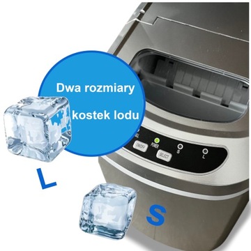 Льдогенератор для изготовления кубиков льда. Эффективная машина для мороженого на 15 кг.