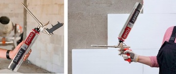 10 шт Пенополиуретан, монтажная пена низкого давления, 900 мл + пистолет