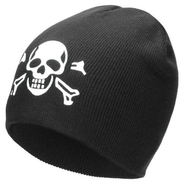 CZAPKA ZIMOWA MĘSKA MFH SKULL NA ZIMĘ BEANIE