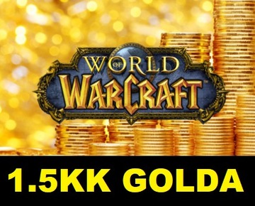 WOW WORLD OF WARCRAFT 1.5KK GOLD BURNING LEGION A/H