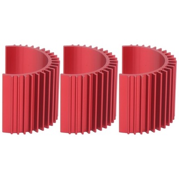 3 szt. Radiator silnika ze stopu aluminium RC akcesoria do modernizacji