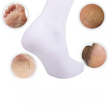 SKARPETY OCHRONNE STÓP NAWILŻAJĄCY ŻEL WYBIELAJĄCY