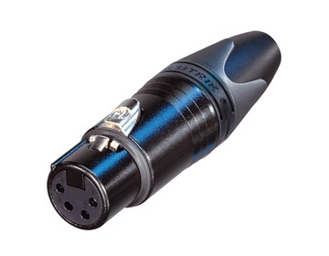NEUTRIK NC4FXX-B wtyk / złącze kablowe żeńskie XLR