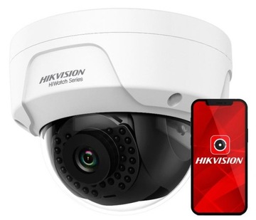 Kamera IP 4Mp PoE Hikvision HWI-D140H IK10 Hiwatch