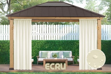 ZASŁONA WODOSZCZELNA 155X180 NA TAŚMIE MARSZCZĄCEJ