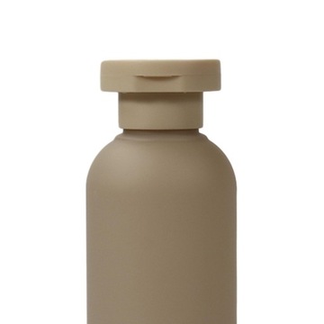 Герметичные, сжимаемые дорожные бутылки, пустые контейнеры с откидной крышкой, серые, 200 мл