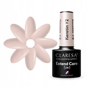 CLARESA EXTEND CARE 5 IN 1 KERATIN #2 BAZA WITAMINOWA 5G