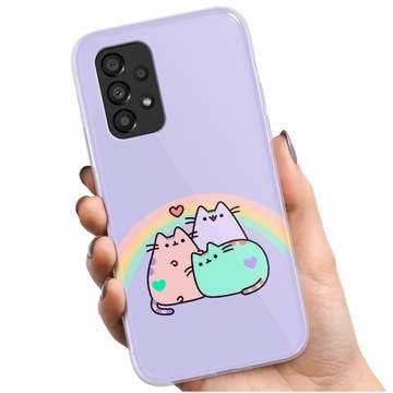 ETUI CASE SILIKONOWE PLECKI NA TELEFON DO SAMSUNG GALAXY A33 5G WZORY