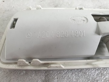 LAMPA POLSTROVÁNÍ MERCEDES W246 A2048204801