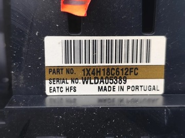 JAGUAR X-TYPE PANEL KLIMATIZACE 2.0 D DIESEL 96KW (130 HP) 1X4H-18C612-FC