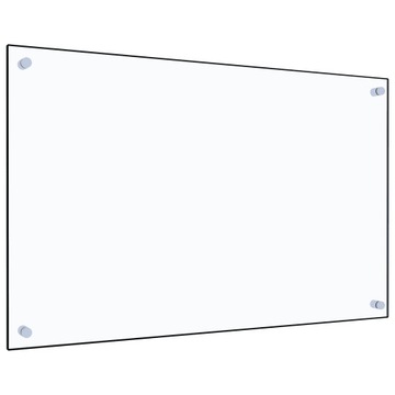 PANEL OCHRONNY SZKLANY KUCHNI PRZEŹROCZYSTY 80x50 cm Szkło Hartowane
