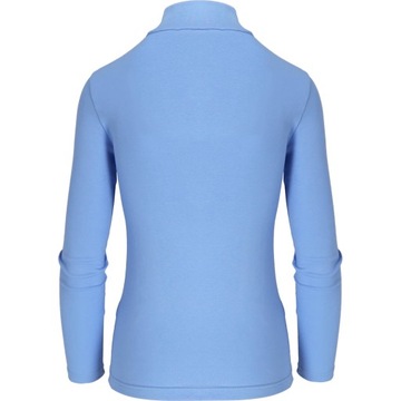 Półgolf Damski Cienki Elastyczny Sweter błękit M