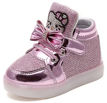 Adidasy hello kitty buty LED świecące Dziecięce