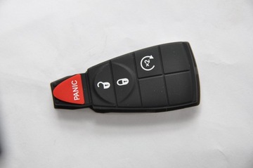 CHRYSLER JEEP DODGE KLÍČEK POUZDRO GUMA TLAČÍTKO