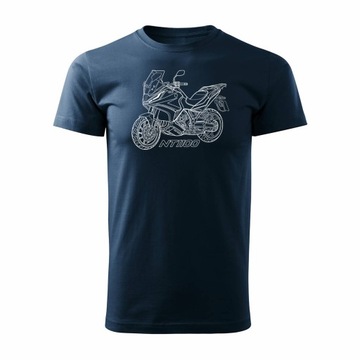 Koszulka z motocyklem motocykl Honda NT 1100