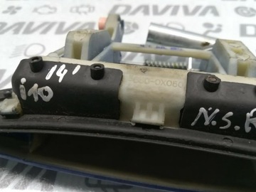 HYUNDAI I10 KLIKA VNĚJŠÍ ZADNÍCH DVEŘE LEVÝ