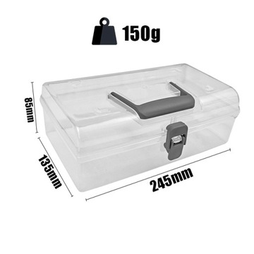 SKRZYNIA WĘDKARSKA SAHIDO GEAR CHEST ORGANIZER NA AKCESORIA NARZĘDZIA