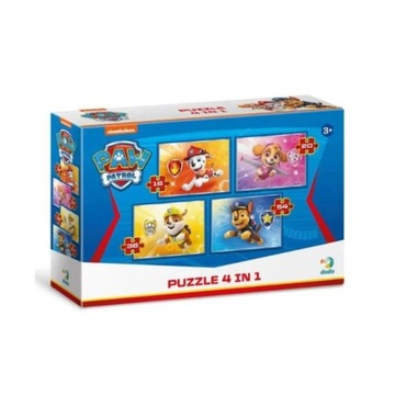 ПАЗЛ 4в1 PAW PATROL ЧЕТЫРЕ ПАЗЗЛА В ОДНОМ НАБОРЕ ДЛЯ ДЕТЕЙ