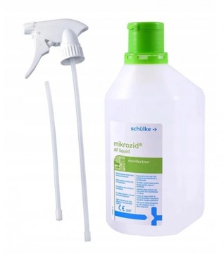 Mikrozid AF Liquid 1l ze spryskiwaczem DEZYNFEKCJA