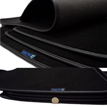 БМВ серии 1 E87 04-11 Золотые велюровые коврики