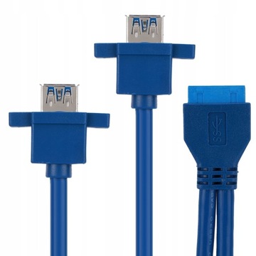 ПРОЧНЫЙ КАБЕЛЬ USB 3.0 ДЛЯ МОНТАЖА НА ПАНЕЛИ