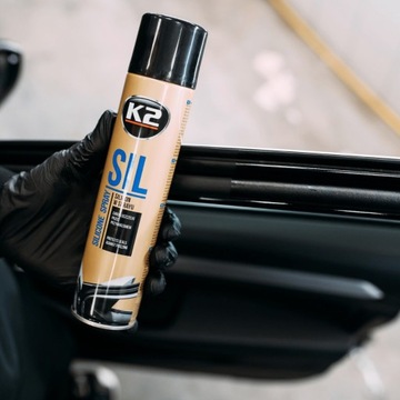 K2 SIL SILIKON DO GUMOWYCH USZCZELEK zabezpiecza przed przymarzaniem 300ml
