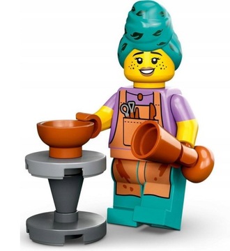 LEGO Minifigures 71037 Seria 24 Pani Garncarz