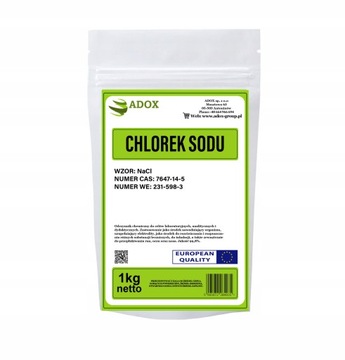 Chlorek sodu - 1kg - Adox