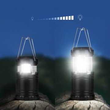 LAMPA LAMPKA KEMPINGOWA TURYSTYCZNA ZESTAW 2 sztuk
