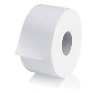 Туалетная бумага JUMBO целлюлозная белая 100м