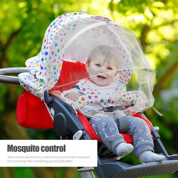 Москитная сетка для коляски с гондолой.