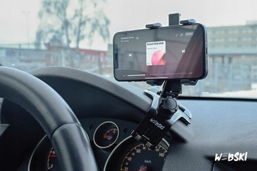 АВТОМОБИЛЬНЫЙ ДЕРЖАТЕЛЬ ДЛЯ ТЕЛЕФОНА ЧАСЫ НАД ЧАСАМИ