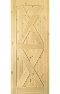 drzwi wewnętrzne sosnowe przesuwne loft LF-5 80
