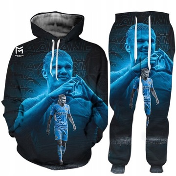 DRES 3D ERLING HAALAND BLUZA SPODNIE ROZMIARY