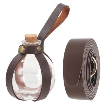 RENESANSOWY PASEK Z KORKIEM NA BUTELKI