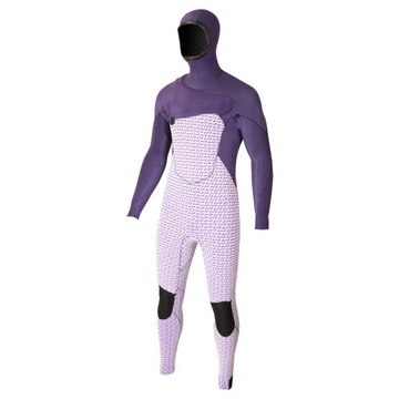 Гидрокостюм Prolimit Predator 6/4 FZ-X синий с капюшоном 56/XXL