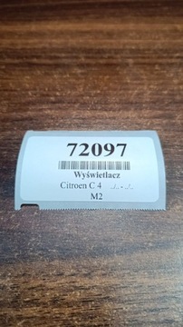 CITROEN C4 DISPLEJ NAVI 9663322180