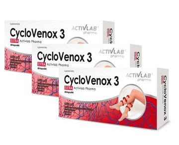 CycloVenox 3 Extra Zestaw 3 op. a 60 kaps.