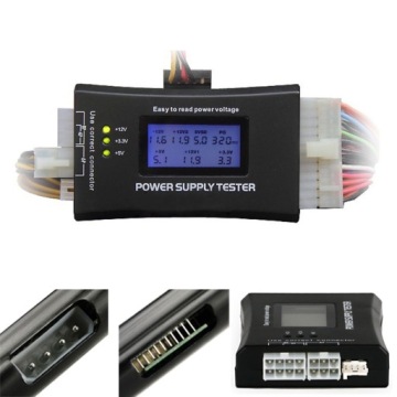 Тестер блока питания MOLEX SATA HDD ATX ITX BTX - LCD