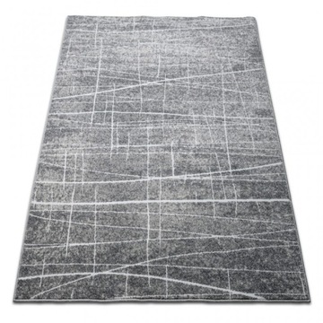 Dywan nowoczesny szary miękki ENIGMA 05 80x150