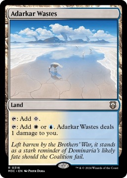 MTG Adarkar Wastes (R)