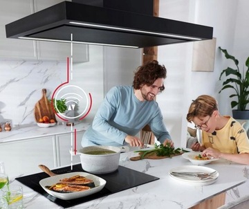 Комплект варочной панели Amica PIH6542PHTSUN HC 3.0 + вытяжка OKC6651BIS HC